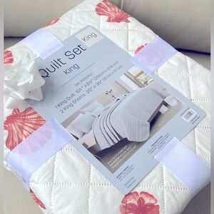 King size coastal Quilt set